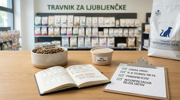 Kako izvesti izločevalno dieto pri psu ali mački – korak za korakom